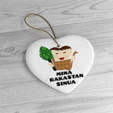 I Love You - Finland Christmas Ornament - Minä rakastan sinua- Finnish Love Mug