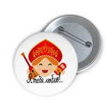 I Love You - Russian Pin - Russia Theme