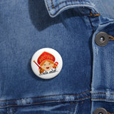 I Love You - Russian Pin - Russia Theme