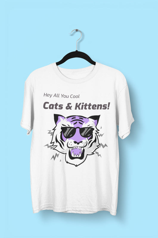 Hey All You Cats and Kittens! - Joe Exotic & Carole Baskin Parody Teeshirt - Tiger King