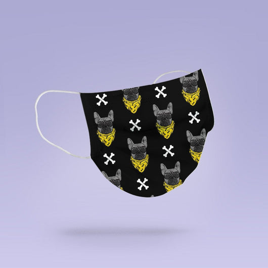Washable & Reusable Cloth Face Mask Cover - Bulldog And Bones