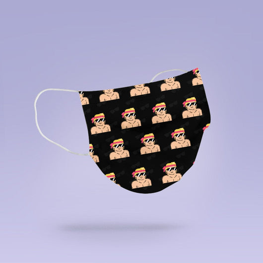 Washable & Reusable Video Game Hero Mask Cloth Cover - Face mask