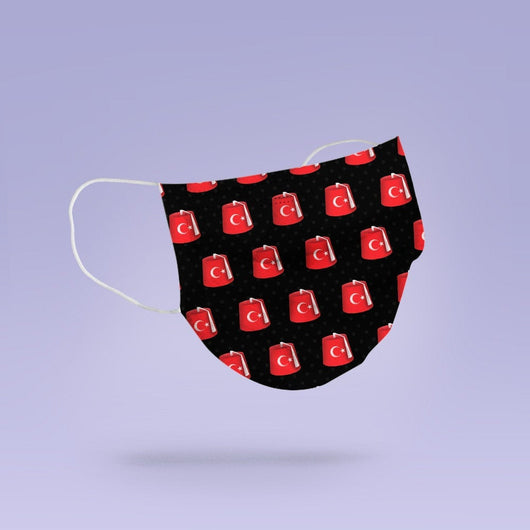 Washable & Reusable Turkish Themed Istanbul Cloth Face Mask Cover