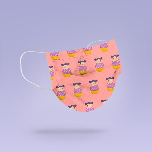 Washable & Reusable Cute Russian Doll Face Mask Cover