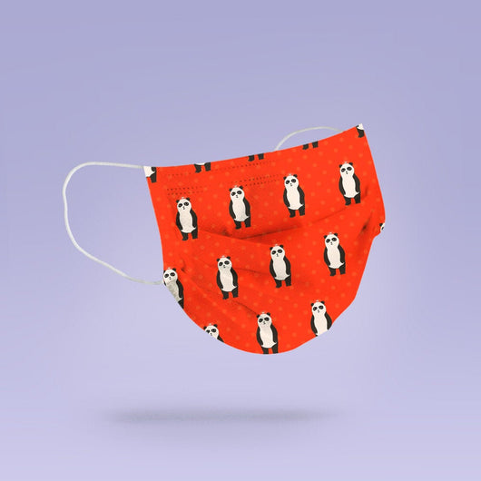 Washable & Reusable Red Panda Mask Cover - Cute Face Mask