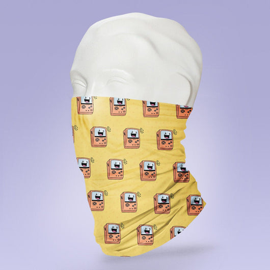Washable & Reusable Yellow Gamer Face Shield - Face Mask