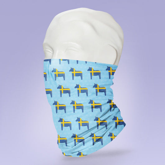 Washable & Reusable Sweden Themed Face Mask - Face Shield - Face Mask - Swedish Mask