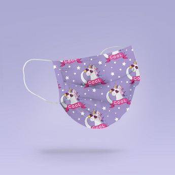 Washable & Reusable Cloth Unicorn Face Mask Cover