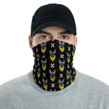 Skull & Bones Bulldog  - Gaiter Face Shield - Face Mask