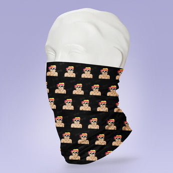 Funny Cool Video Game Guy -  Themed Mask -  Face Shield - Face Mask - Face Buff