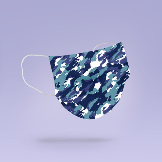 REUSABLE FACE MASK - Soft, Cloth, Washable, Re-Usable, 80's Pattern Mask - Mouth Cover - Geometric Pattern Face Mask