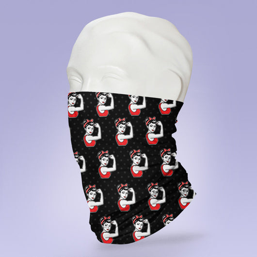 Washable & Reusable We Can Do It - Feminist Face Mask - Face Shield - Face Mask