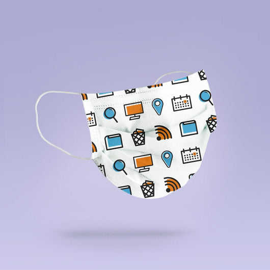 REUSABLE FACE MASK - Soft, Cloth, Washable, Re-Usable, Computer Developer Face Mask - Adult Mouth Cover - Face Mask - Software Engineer