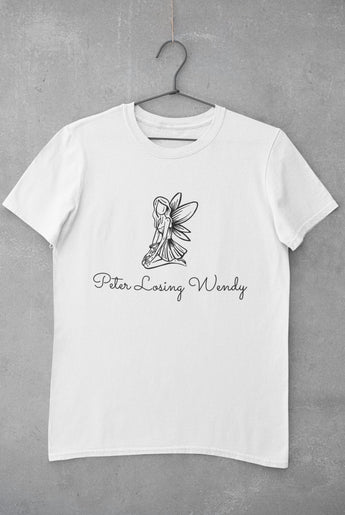 Peter Losing Wendy Cute Tee For Kids and Adults - Fairy Design