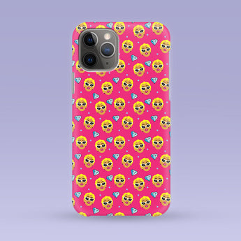 iPhone Case - Cardi B - Multiple Case Sizes Available - Cardi B Phone Cover, Durable iPhone Case - Pink & Yellow