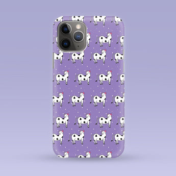 Yoga Cow iPhone Case - Multiple Case Sizes Available - Cow Phone Cover, Durable iPhone Case - Yoga Cow iPhone Case