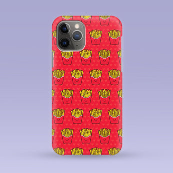 Red French Fries iPhone Case - Multiple Case Sizes Available - French Fries  Phone Cover, French Fries iPhone Case